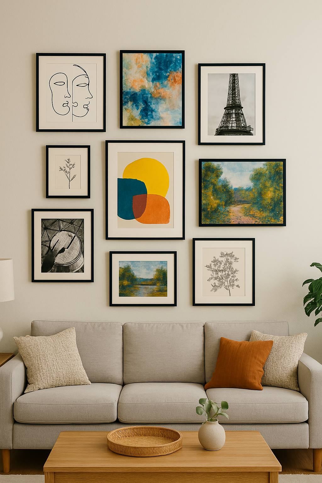 From Gallery to Home: How to Curate a Wall Like a Pro