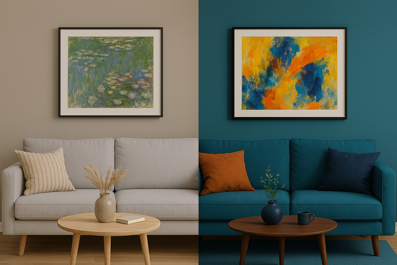 Color Chemistry: How to Match Art Prints to Your Interior Palette