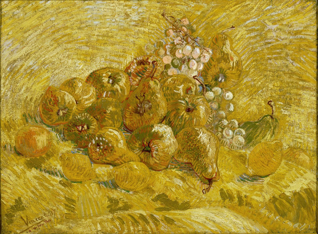Quinces, lemons, pears and grapes (1887-1888)